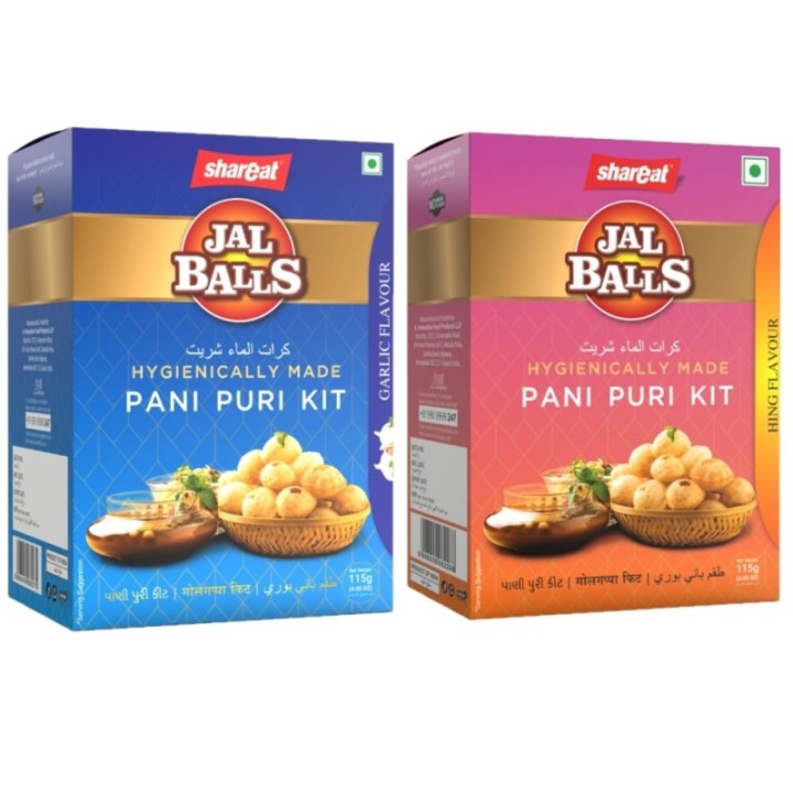 Shareat Jal Balls Pani Puri Kit Hing Flavour 115g