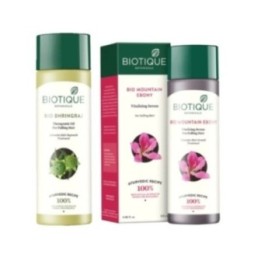 Biotique Combo of Bio Mountain Ebony Vitalizing Serum, & Bio