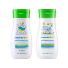 Mamaearth Combo of Deeply Nourishing Body Wash & Gentle Cleansing