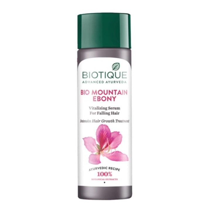 Biotique Combo of Bio Mountain Ebony Vitalizing Serum, & Bio