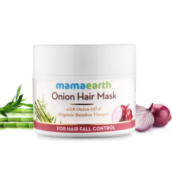 Mamaearth Combo of Onion Hair Mask, & Onion Hair Serum 100ml