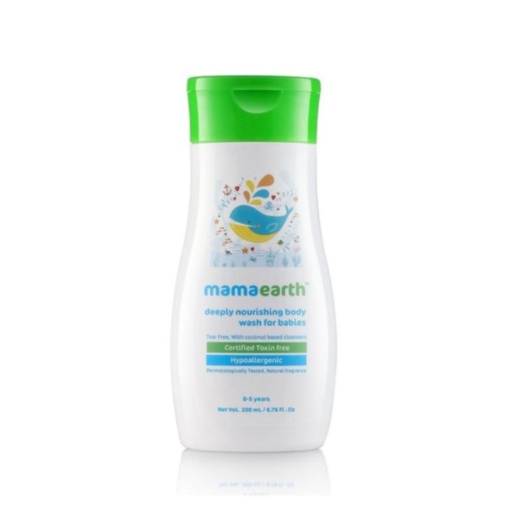 Mamaearth Combo of Gentle Cleansing Shampoo, Deeply Nourishing Body
