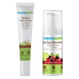 Mamaearth Combo of Bye Bye Dark Circle, & Bye Bye Blemishes 30g