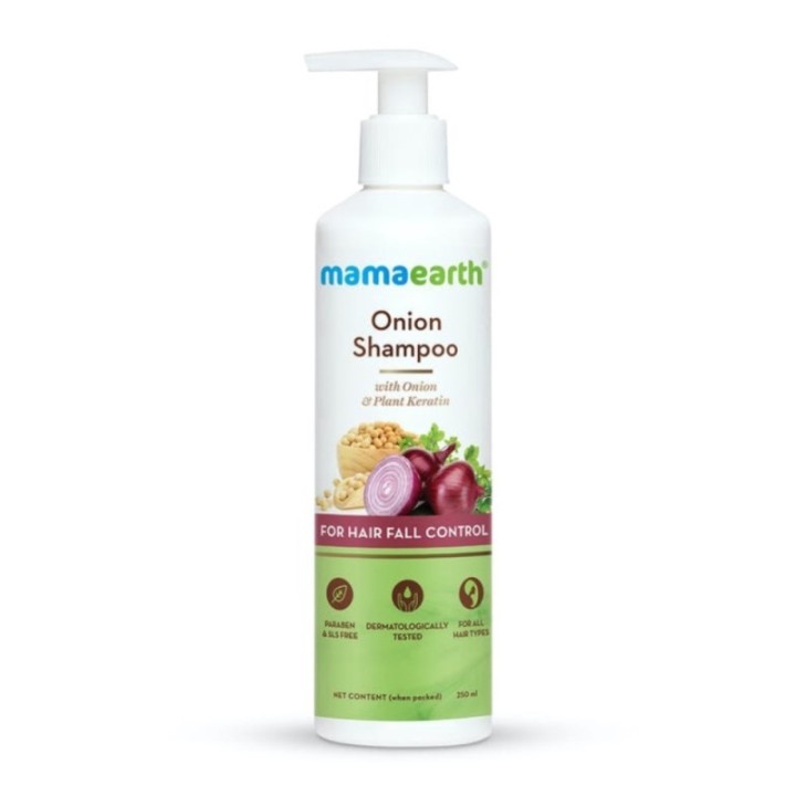 Mamaearth Essential Anti-Hair Fall Kit: Onion Scalp Serum, Hair Oil