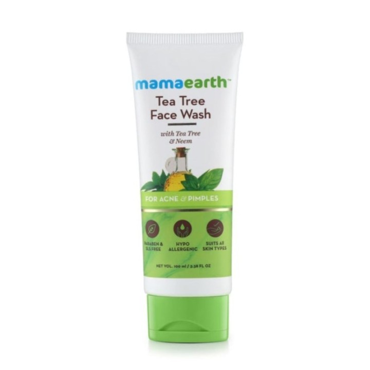 Mamaearth Acne Marks Reduction Kit: Tea Tree Face Wash, Skin Correct