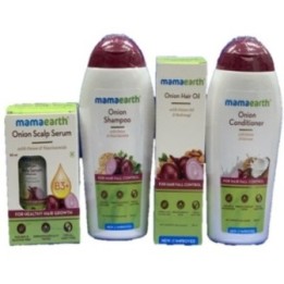 Mamaearth Anti-Hair Fall Kit: Onion Shampoo & Conditioner ( Each)