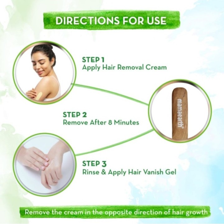 Mamaearth Ubtan Nourishing Hair Removal Kit with Turmeric & Saffron