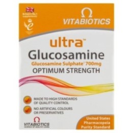 Vitabiotics Ultra Glucosamine Sulphate Optimum Strength, 60 Tablets