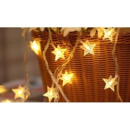 Kodayz Star LED Lights (Warm White, 10M) for Chirstmas Decoration