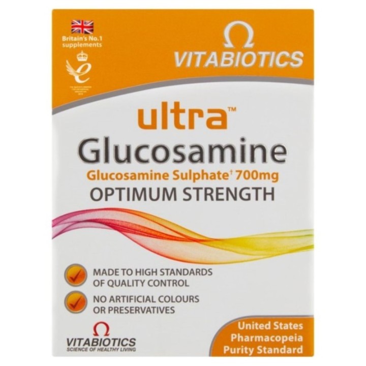 Vitabiotics Ultra Glucosamine Sulphate Optimum Strength, 60 Tablets