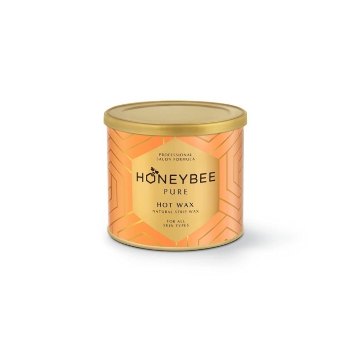 Honey Bee Pure Hot Wax, Natural Strip Wax for All Skin Types 600g