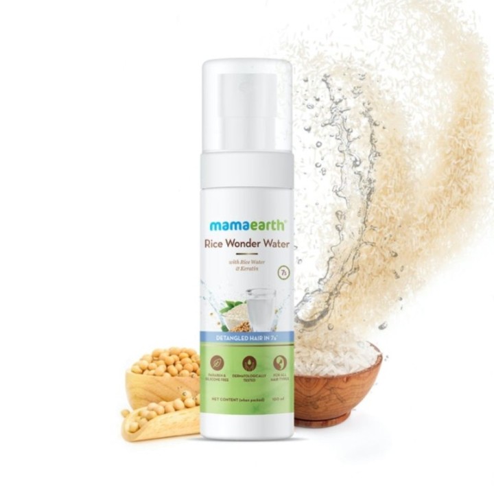 Mamaearth Rice Wonder Water Hair Serum - with Rice Water & Keratin