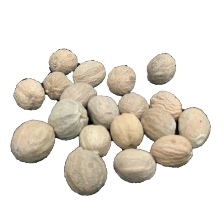 Orgonutri Spice Whole Nutmeg, Jaiphal, Jathikai - Pure and Natural