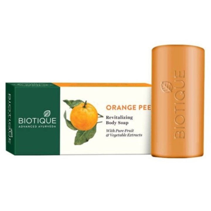 Biotique Bio Orange Peel Revitalizing Body Soap, Pack of 2 ( Each)