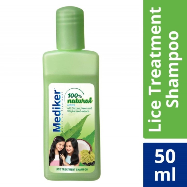 Mediker (Shampoo) Anti-Lice Treatment Shampoo - 100% Natural Actives