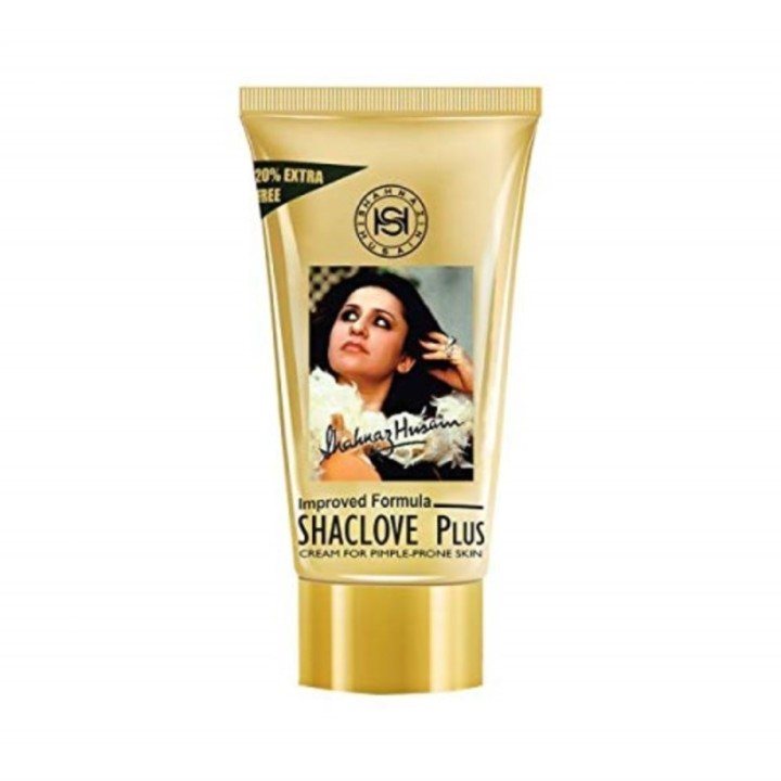 Shahnaz Husain Shaclove Plus Cream for Pimple-Prone Skin, + Free 5g