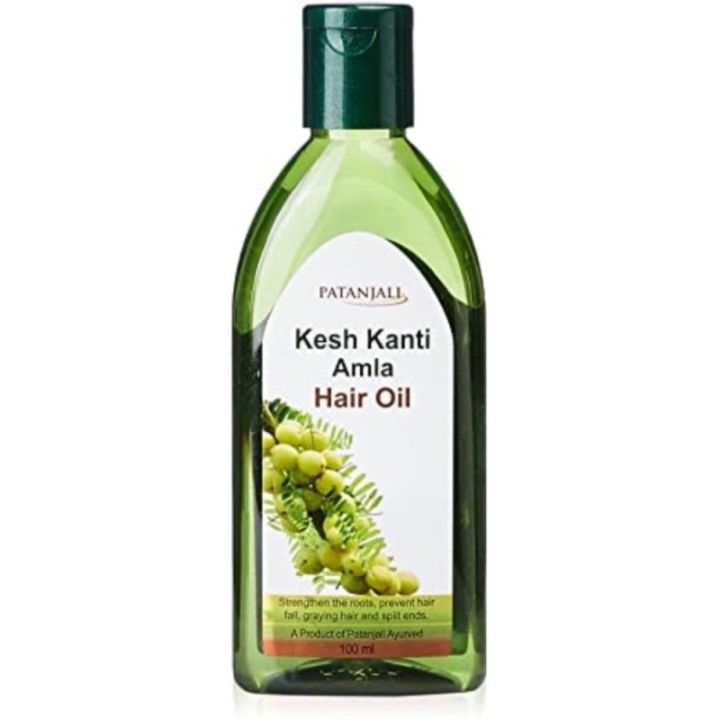 Patanjali Kesh Kanti Amla Hair Oil - Strengthens Roots, Prevents Hair