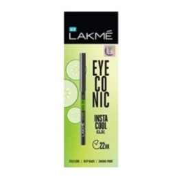 Lakme Eyeconic Insta Cool Kajal, Black, Cooling Kohl Liner