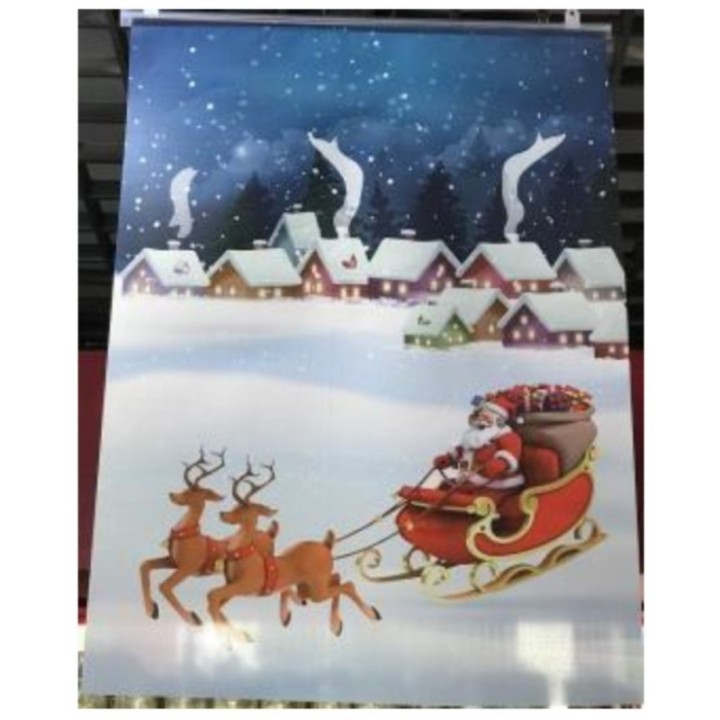 Kodayz Christmas Banners, Large Cloth Christmas Banner for Home