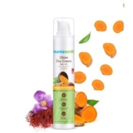 Mamaearth Ubtan Day Cream with Turmeric & Saffron for Skin