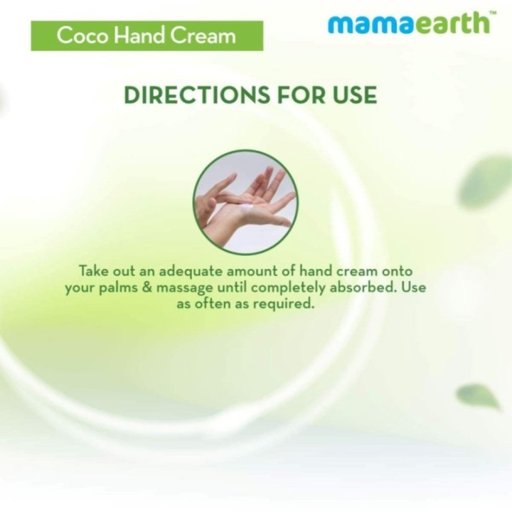 Mamaearth Coco Hand Cream with Coffee & Cocoa for Rich Moisturization