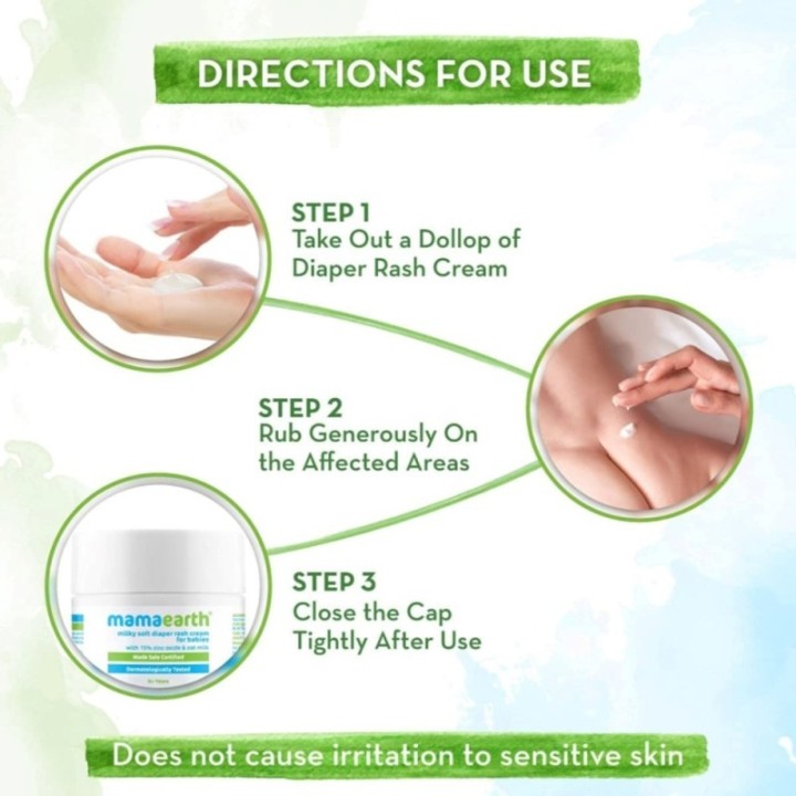 Milky Soft Diaper Rash Cream for Babies 50g