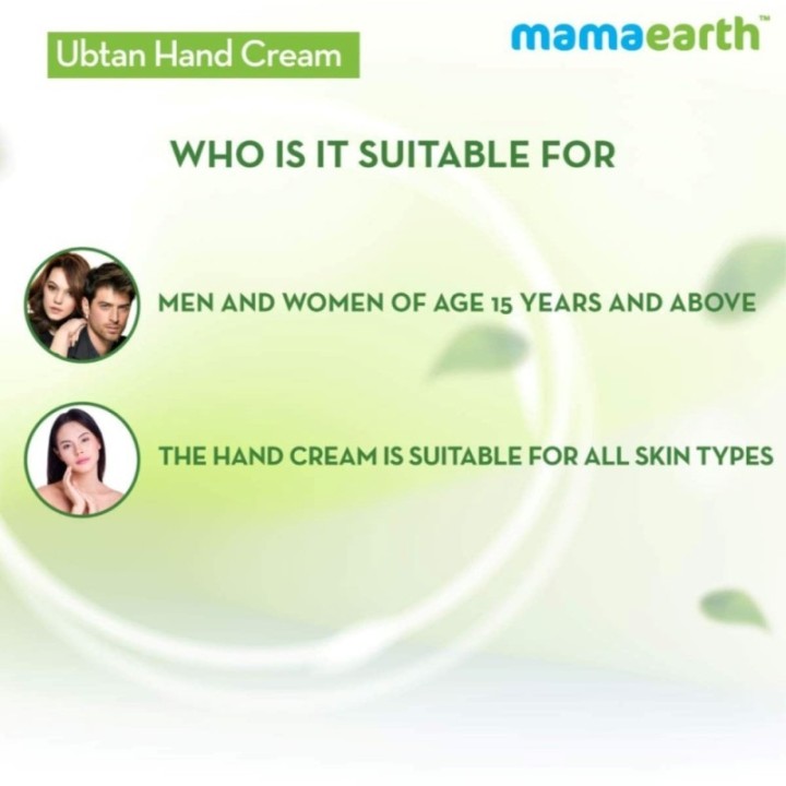Mamaearth Deep Moisturization Ubtan Hand Cream with Turmeric