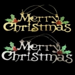 Christmas Promo Merry Christmas Signage for Door & Wall Decoration