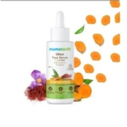 Mamaearth Ubtan Face Serum with Turmeric & Saffron for Skin
