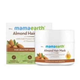 Mamaearth Almond Hair Mask, for Smoothening Hair, with Cold Pressed