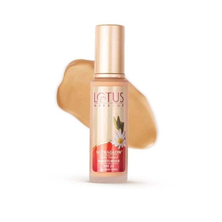 Lotus Herbals Nutraglow Daily Tinted Moisturiser, Bright Angel 50ml