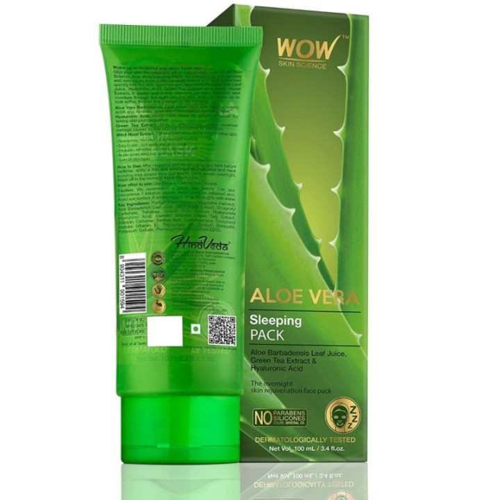 Wow Skin Science Aloe Vera Sleeping Mask - All Skin Type