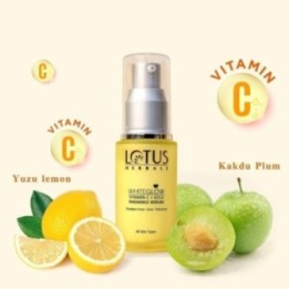 Lotus Herbals Whiteglow Vitamin C and Gold Radiance Face Serum