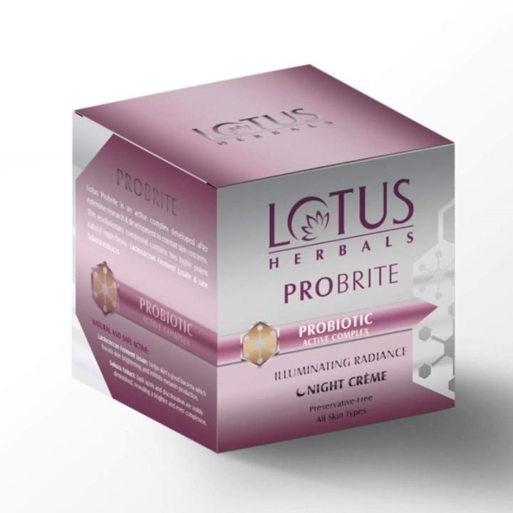 Lotus Herbals Night Cream for Soothing (Normal Skin) 50 G