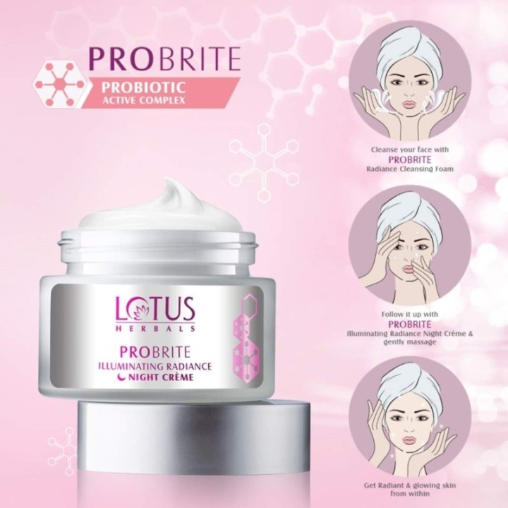 Lotus Herbals Night Cream for Soothing (Normal Skin) 50 G