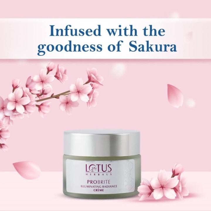 Lotus Herbals Radiance Cream for Soft and Smooth (Normal Skin) 50 G