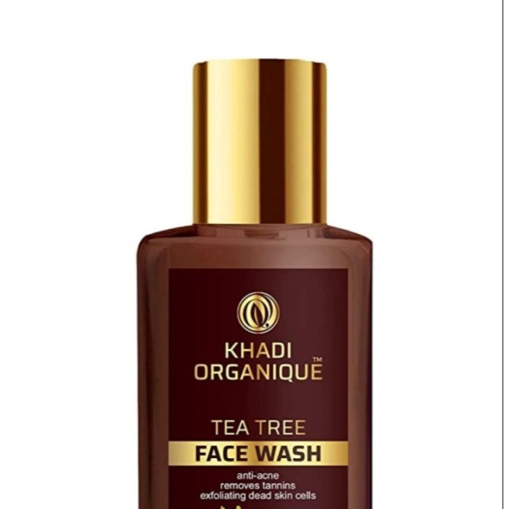 Khadi Organique Tea Tree Face Wash Removes Tan, Anti Acne