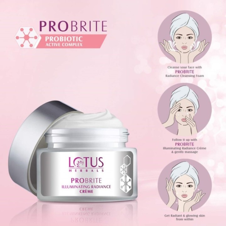 Lotus Herbals Radiance Cream for Soft and Smooth (Normal Skin) 50 G