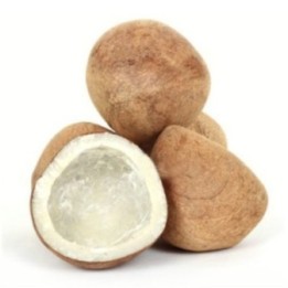Satvik Dry Whole Coconut, Dry Copra, Nariyal 2pcs