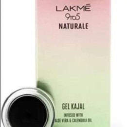 Lakmé 9to5 Naturale Gel Kajal Infused with Aloe Vera & Calendula Oil