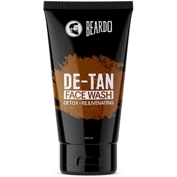 Beardo De-Tan Facewash for Men, Tan Removal Facewash for Men Oil