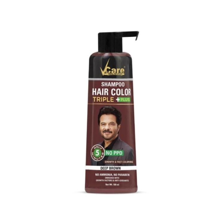Vcare Shampoo Hair Colour Triple Plus