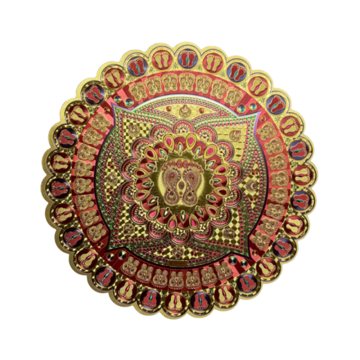 Satvik Lakshmi Charan,lakshmi Feet Door Entrance, Diwali Decoration