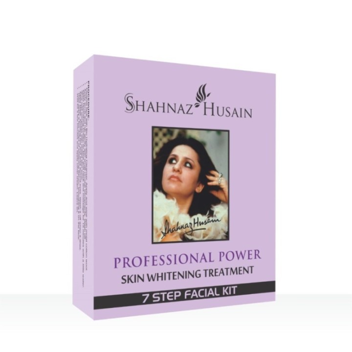Shahnaz Husain Professional Power Skin Whitening Treatment 7 Steps