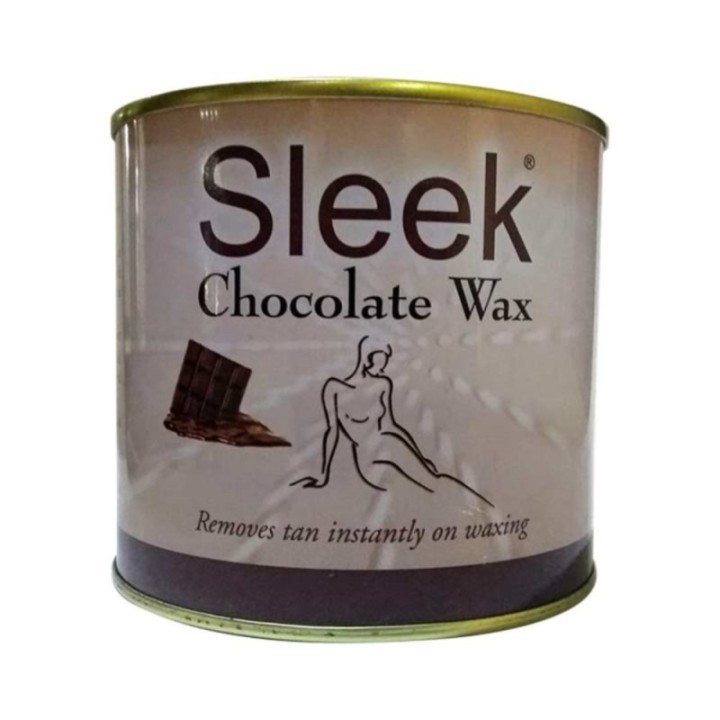 Sleek Chocolate Wax, Removes Tan Instantly on Waxing 600g