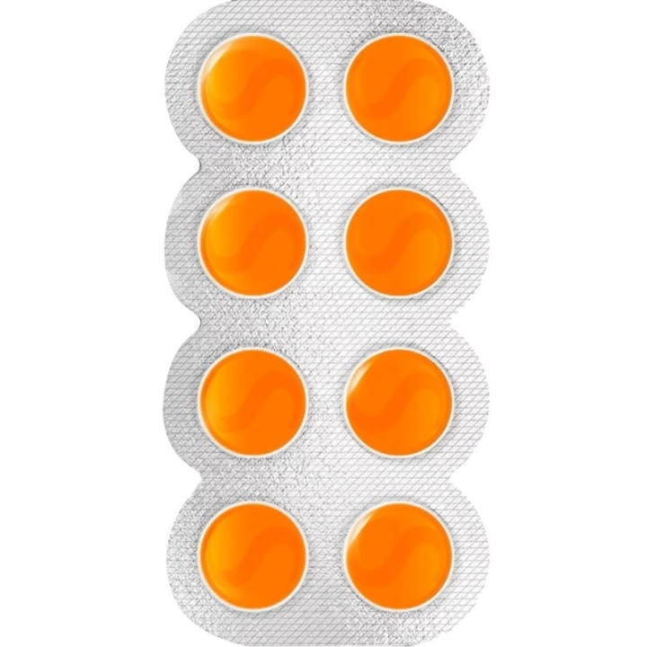 Strepsils Orange Medicated Lozenges for Sore Throat