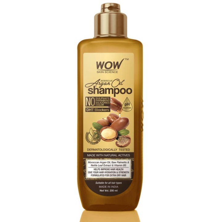 Wow Skin Science Moroccan Argan Oil Shampoo 200ml