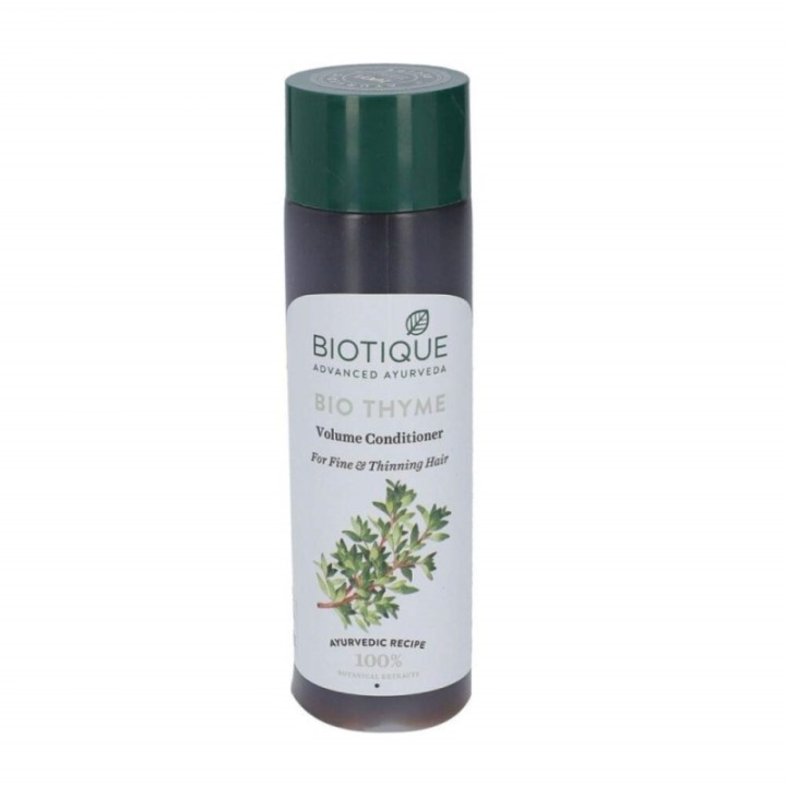 Biotique Bio Thyme Volume Conditioner, for Fine and Thinning Hair