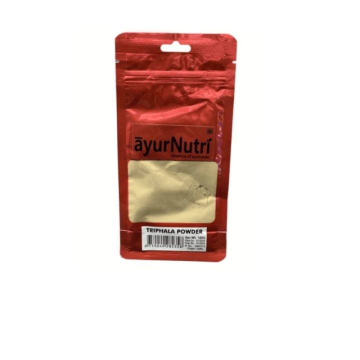 Ayur Nutri Triphala Powder (Amla, Harad, Baheda) Powder 100gm