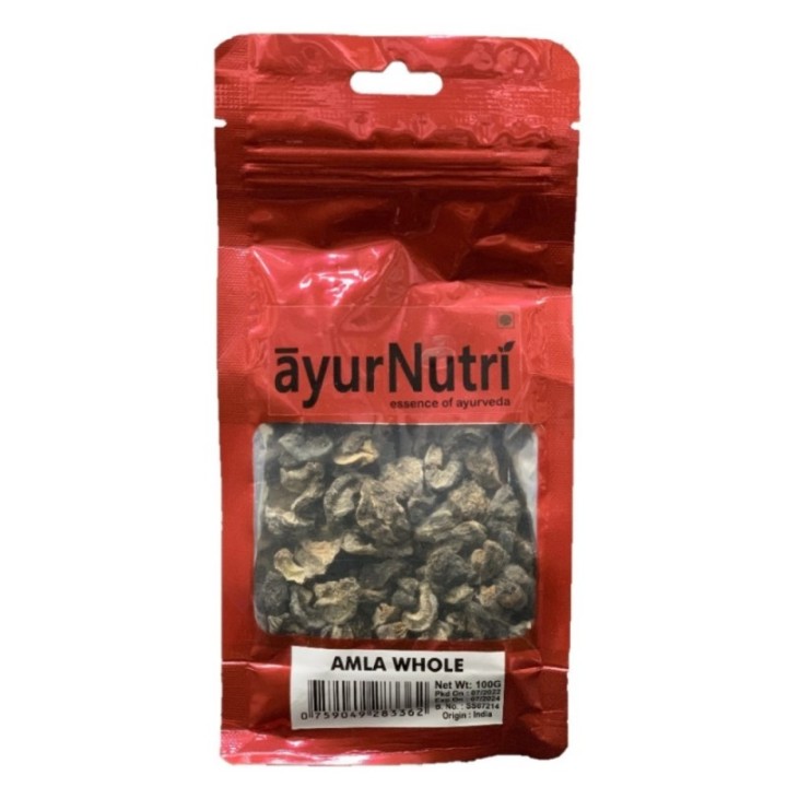 Ayurnutri Amla Wholedried Whole Amlaindian Gooseberry Net Wt 100g